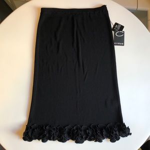 Black Knit Pencil Skirt NWT